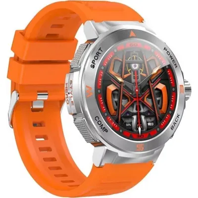 BlitzWolf BW-AT5 Bluetooth GPS 1,43" AMOLED Orange IP67 Pulsmesser Schlaf