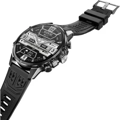 BlitzWolf BW-AT6 PLUS Bluetooth 1,75" AMOLED Schwarz Einheitsgröße Wasserdicht IP67 SpO2 Pulsmesser