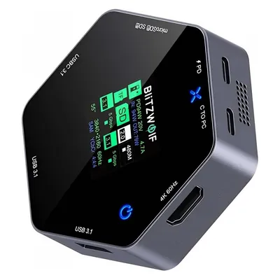 Docking-Station BlitzWolf BW-TH16 USB 8 in 1 100W LCD