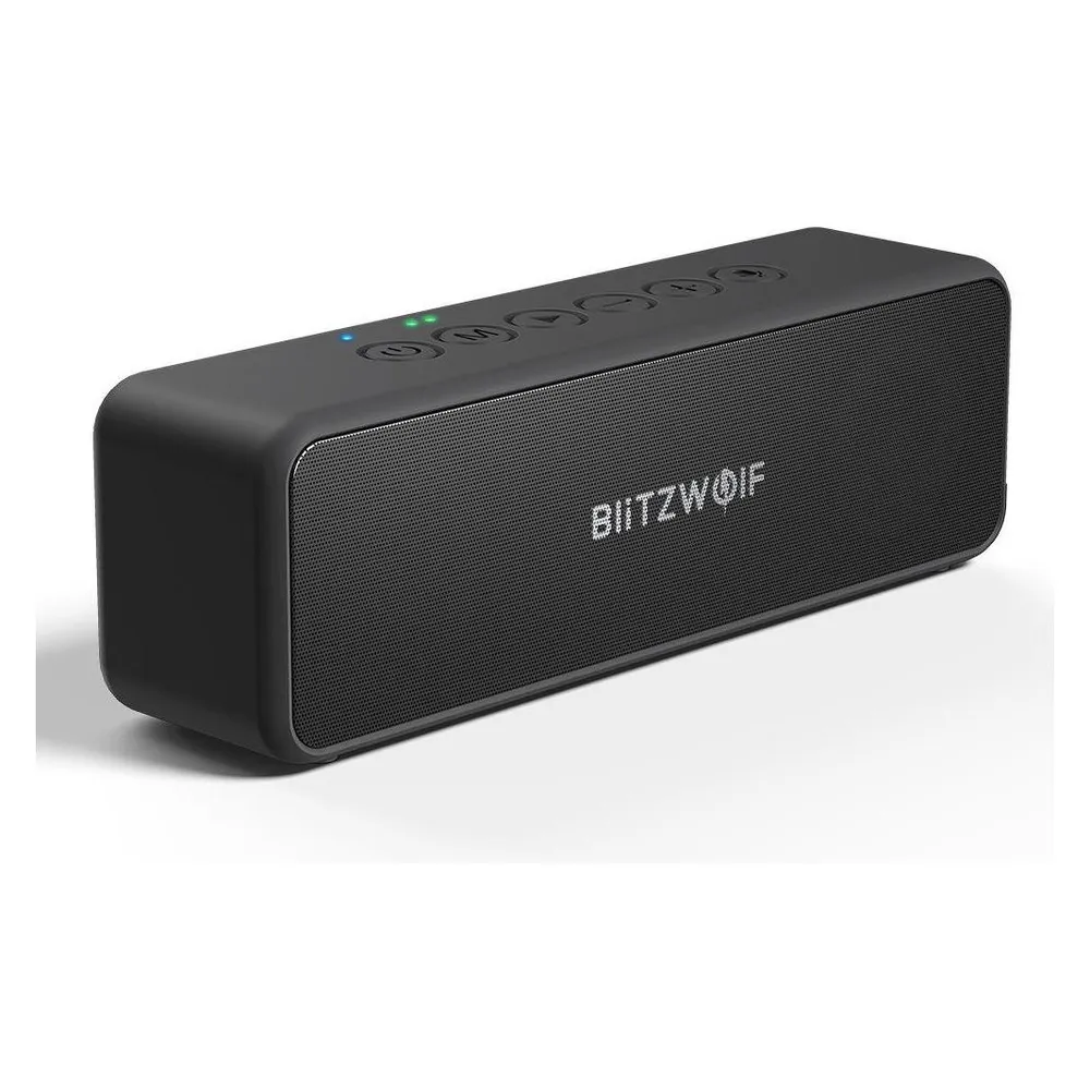 Lautsprecher BlitzWolf Tragbar Bluetooth 5.0 30W IPX6 mit MicroSD und Steuerung