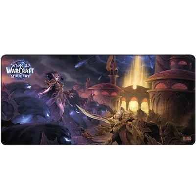 Mauspad Blizzard Entertainment World Of Warcraft Midnight Xalatath XL 90 cm Stoff