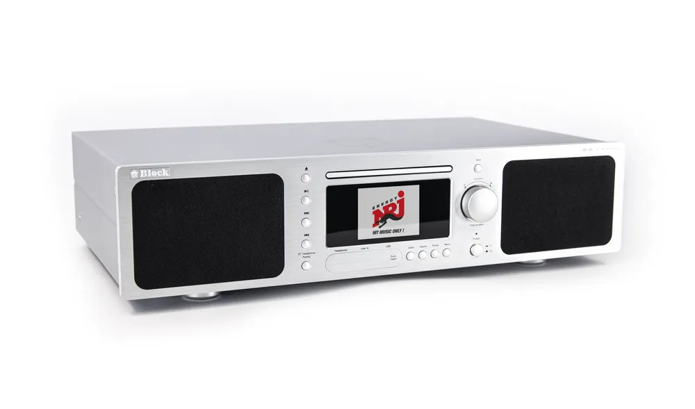 BB-200 Boombox diamantsilber Blu-ray Internet-Receiver