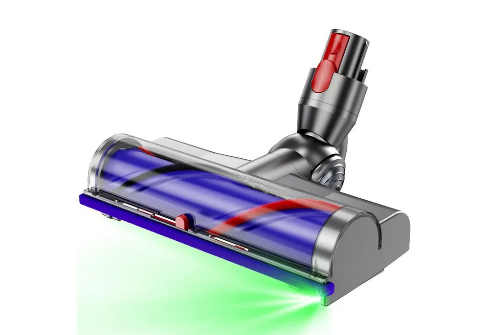 Blossom Staubsaugerdüsen-Set Turbodüse Softroller Bodendüse Elektrischer Bürstenkopf, Zubehör für Dyson V10, Dyson V11, Dyson SV12, Dyson SLIM, Dyson V15, Dyson V8, Dyson V7, (1-tlg), Staubsaugerkopf Hartholzbodenaufsatz für Dyson Staubsauger