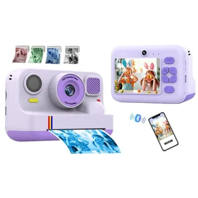 Kompaktkamera Blossom K12Pro-32G 48MP Dual-Linse Bluetooth Lila