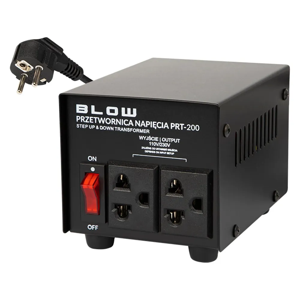 Blow Przetwornica 3861# Przetwornica 230v -->110v prt-200w