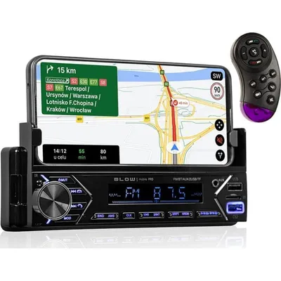 Autoradio Blow MOBILE PRO 1DIN Bluetooth 4x50W mit integriertem Halter