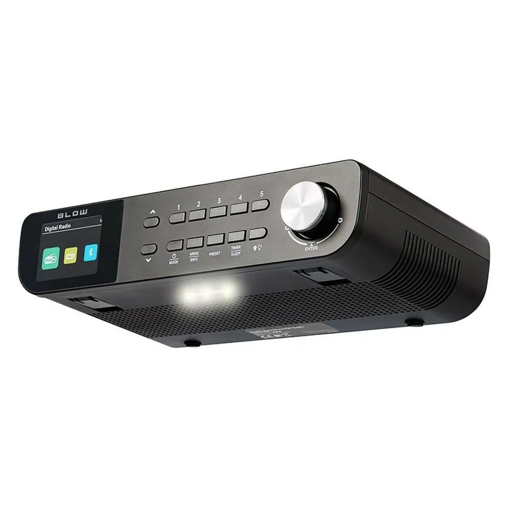 Blow Portable FM/DAB+ RK1 kitchen radio, black