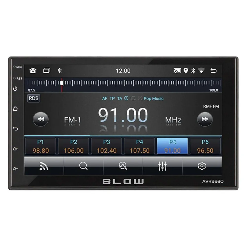 Multimedia-Empfänger Blow AVH-9930 Android 12 2 DIN 7" 200 W