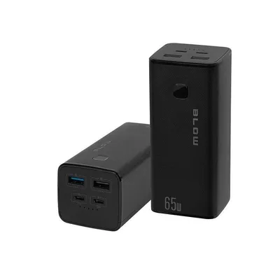 Powerbank Blow PB20G 20000mAh 65W USB-C Schnellladung Schwarz
