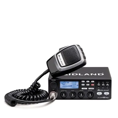 Zweiwege-Radio Midland Alan 48 Pro Banda MURS 400 Kanäle LCD