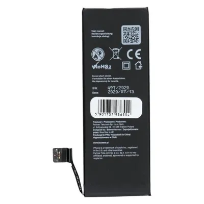 Blue Star Premier Akku Blue Star BLUE STAR HQ Akku für IPHONE SE 1624 mAh