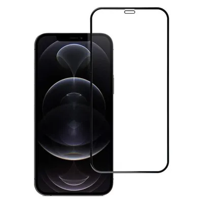 Blue Star Premier Protective glass Blue Star Tempered Glass Blue Star - APP IPHONE 12 Pro Max 5D Full Cover black