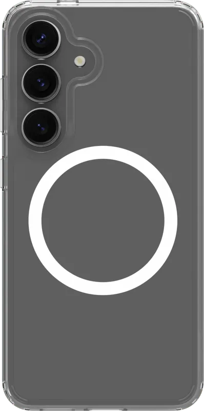 BlueBuilt Protective Backcover mit Magnet Galaxy S25 Transparent