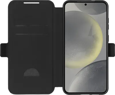 BlueBuilt Galaxy S25 Plus Book Case Schwarz