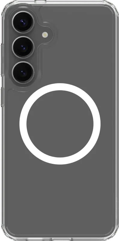 BlueBuilt Protective Backcover mit Magnet Galaxy S25 Plus Transparent