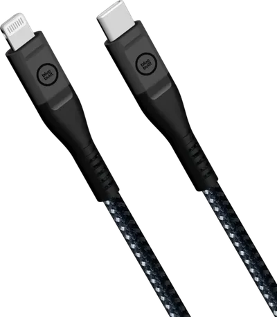 BlueBuilt USB-C-auf-Lightning-Kabel 1,5 m Kevlar Schwarz