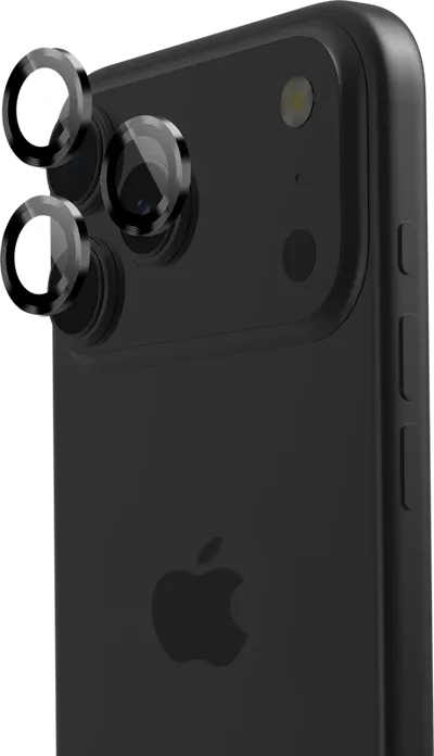 BlueBuilt Aluminium Kameraobjektivschutz Apple iPhone 17 Pro / 17 Pro Max Black