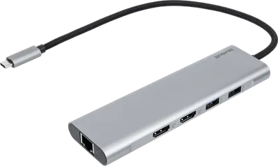 BlueBuilt 9-in-1 Dual HDMI Dockingstation mit USB-C