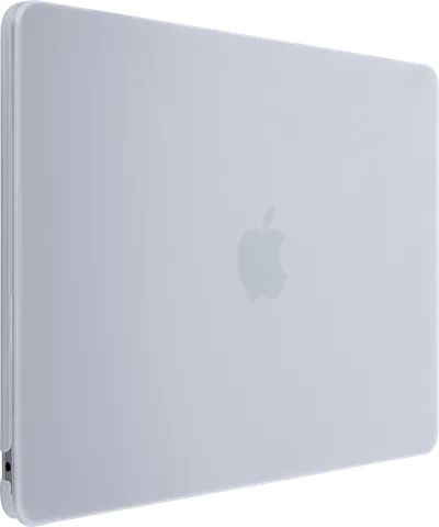 BlueBuilt Hardcase Transparent Matt für MacBook Air 13,6 Zoll M2/M3/M4