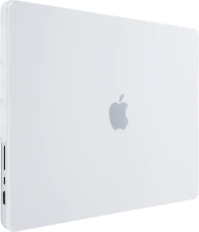 BlueBuilt Hardcase Transparent Matt für MacBook Pro 16 Zoll