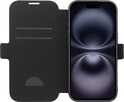 BlueBuilt Apple iPhone 17 Book Case Leder Schwarz