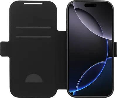 BlueBuilt Apple iPhone 17 Pro Book Case Leder Schwarz