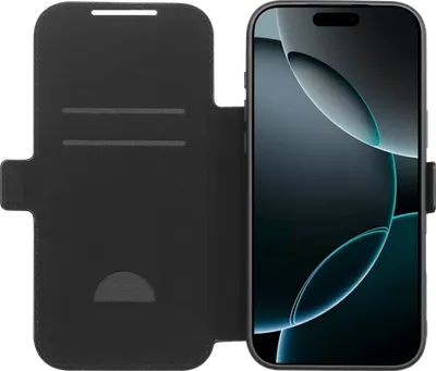 BlueBuilt Apple iPhone 17 Pro Max Book Case Leder Schwarz