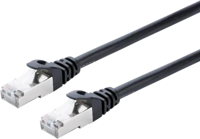 BlueBuilt Netzwerkkabel FTP CAT6 3 m Schwarz