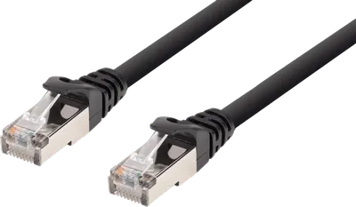 BlueBuilt Netzwerkkabel FTP CAT6 5 m Schwarz