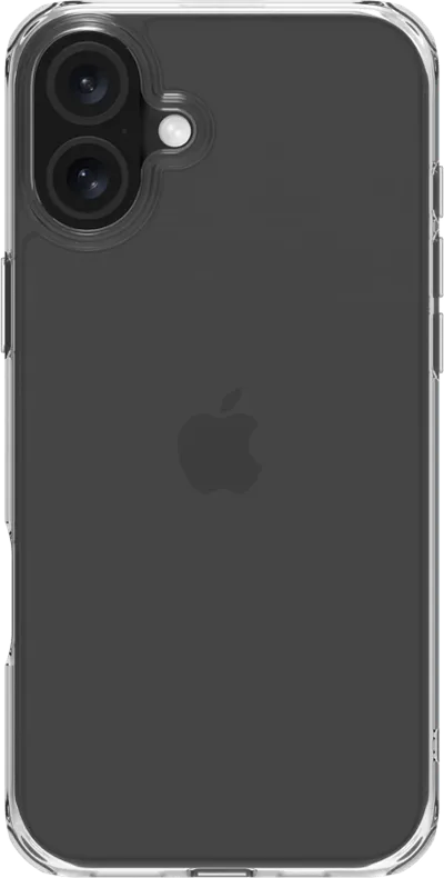BlueBuilt Protective Backcover iPhone 16 Plus Transparent