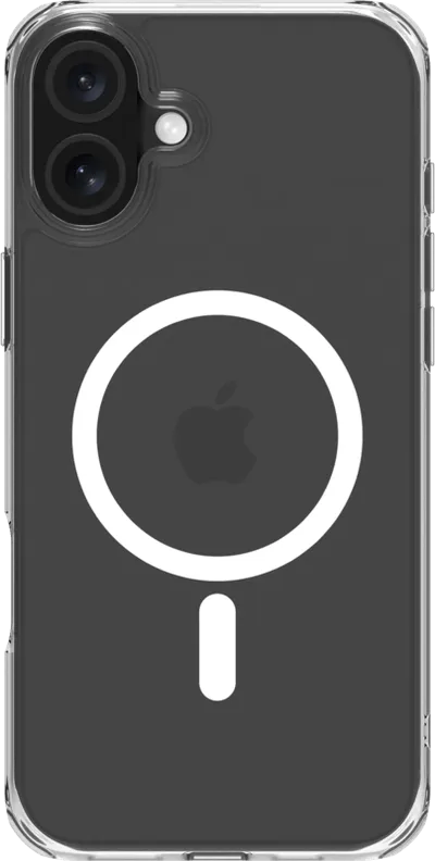 BlueBuilt Protective Backcover mit MagSafe iPhone 16 Plus Transparent
