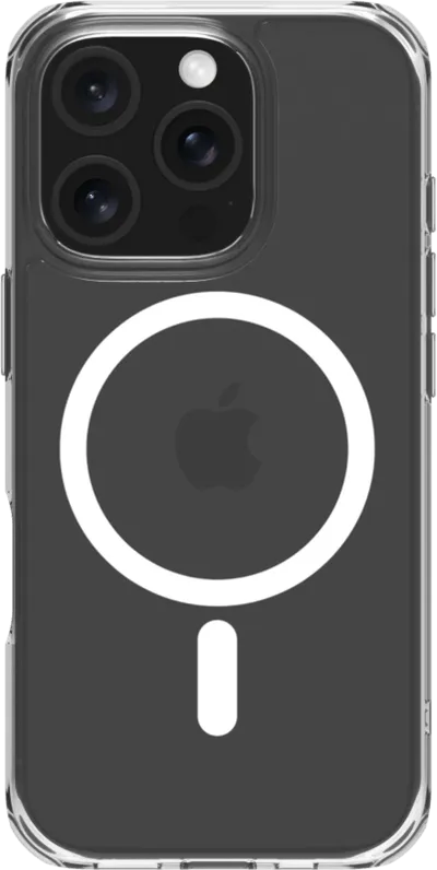 BlueBuilt Protective Backcover mit MagSafe iPhone 16 Pro Transparent