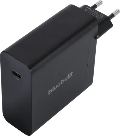 BlueBuilt 140 W GaN USB-C-Ladegerät Schwarz