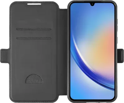 BlueBuilt Samsung Galaxy A35 Book Case Schwarz