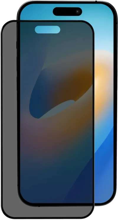 BlueBuilt Apple iPhone 16 Pro Max Blickschutzfilter Panzerglas