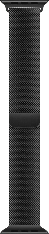 BlueBuilt Milanaise-Armband Schwarz für Apple Watch 40/41/42 mm
