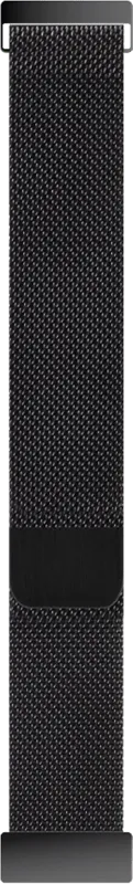 BlueBuilt Silikonarmband Schwarz für Samsung 20 mm