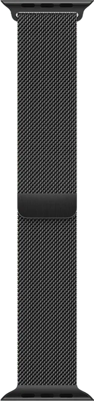 BlueBuilt Milanaise-Armband Schwarz für Samsung 20 mm