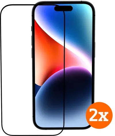 BlueBuilt Apple iPhone 15 Panzerglas Doppelpack