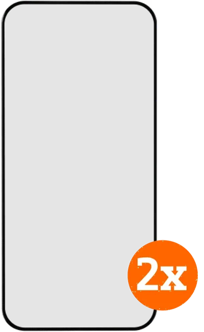 BlueBuilt Backcover iPhone 16e Schwarz + Panzerglas