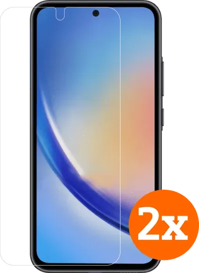 BlueBuilt Samsung Galaxy A55 Panzerglas Doppelpack
