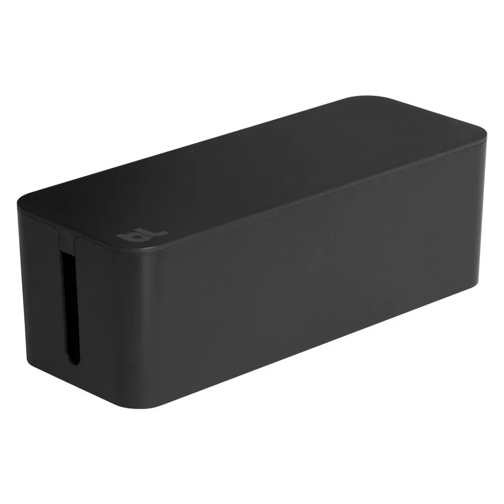 Bluelounge CableBox Feuerfeste Kabelbox Schwarz