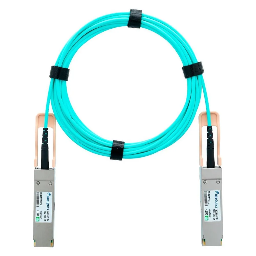 BlueOptics Intel 100FRRA0100 kompatibles AOC QSFP28 BO282803L10M