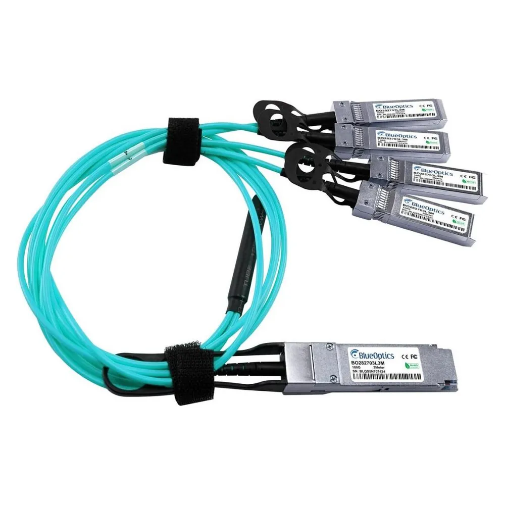 BlueOptics Extreme Networks 100G-AOC-QSFP4SFP5M-TA kompatibles AOC QSFP28 BO282703L5M