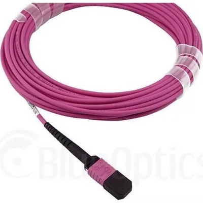 LWL-Kabel BlueOptics MPO/MPO OM4 12 Fasern 5 Meter