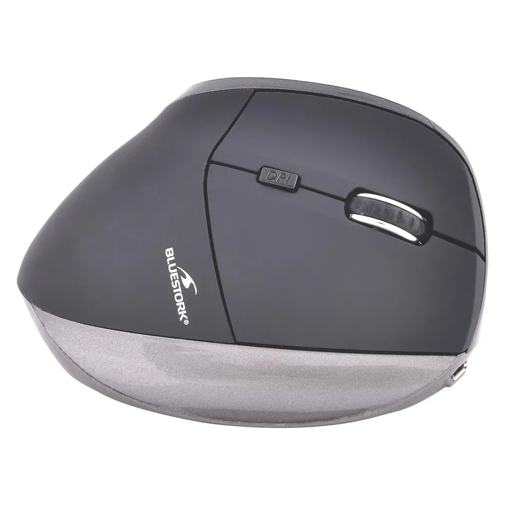 Bluestork M-WL-ERGO-BK Kabellose Maus 1200 DPI Schwarz