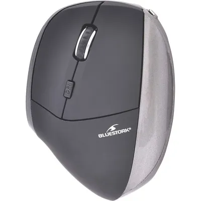 Bluestork M-WL-ERGO-BK Kabellose Maus 1200 DPI Schwarz