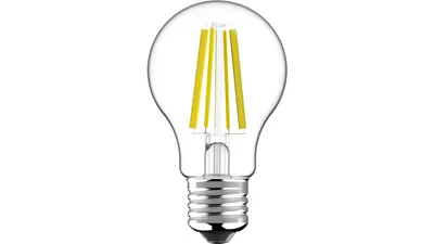 Blulaxa Hocheffiziente 3,8-W-Filament-LED-Lampe A60, E27, 810 lm, warmweiß, 3000 K, 213 lm/W, EEK A
