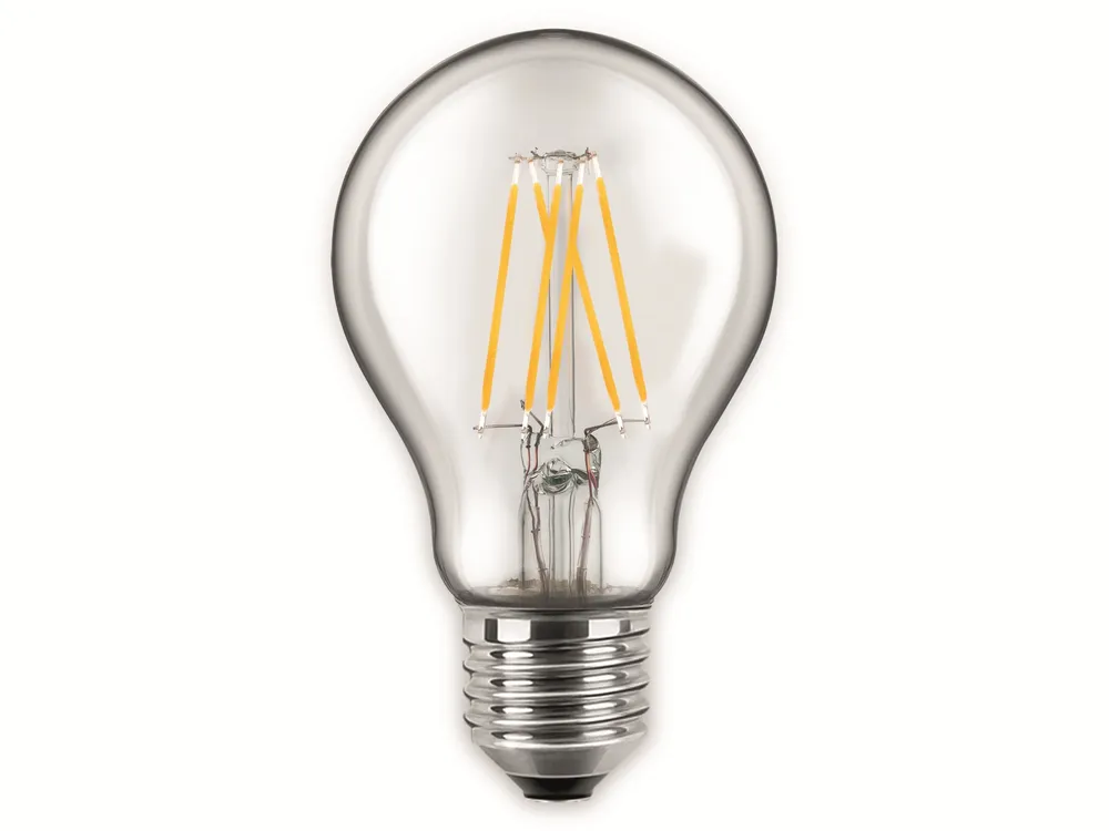 BLULAXA LED-Filament-Lampe, A60, E27, EEK: E, 12 W, 1521 lm, 2700 K