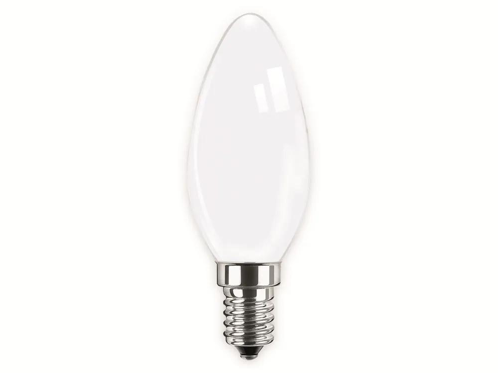 BLULAXA LED-Lampe 49059 Kerze, E14, EEK: F, 4,5 W, 470 lm, 4000 K, opal